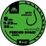 Mikado Pezon Hotový návazec FB Rig MF14 Feeder Bomb Vel. 6 0,25mm/38cm – Sleviste.cz