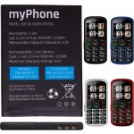 Powery MyPhone BS-02 1200mAh – Zboží Mobilmania