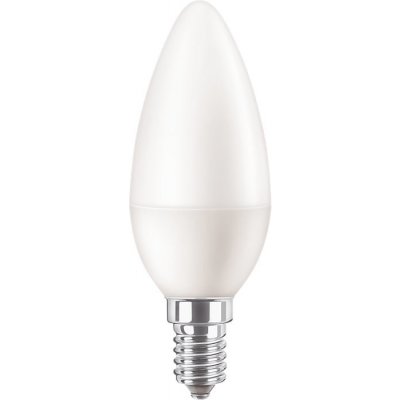Philips LED žárovka E14 CP B38 FR 7W 60W studená bílá 6500K , svíčka – Zboží Živě