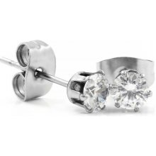 BRUNOshop.cz Náušnice s kamínkem 0,4 cm S2681