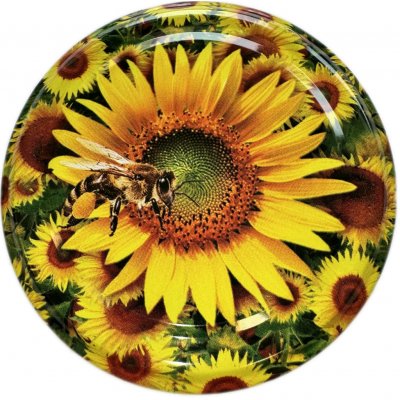 Alians-dn Víčko TO 82 včela na slunečnici Od 1 ks: 1 ks – Zboží Mobilmania
