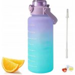 Foxter 2572 Láhev na vodu s denním pitným režimem 1500 ml – Zboží Dáma