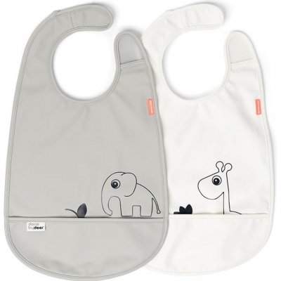 Done by Deer set 2ks bryndáčků Deer friends šedý/béžový – Hledejceny.cz