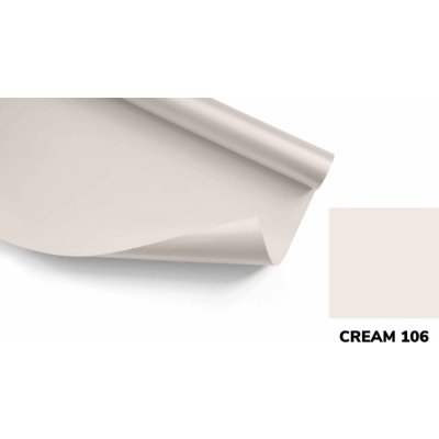 BD Backgrounds papírové pozadí 1,35 x 11 m Cream – Zboží Mobilmania