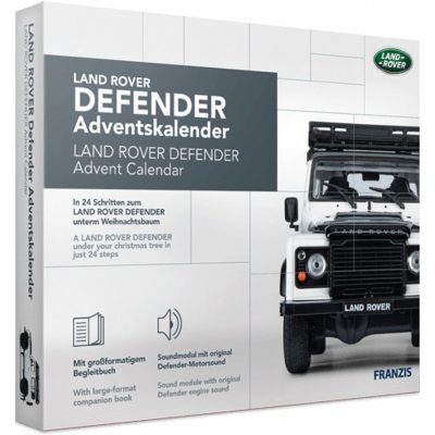 Franzis Verlag GmbH Franzis adventní kalendář Land Rover Defender se zvukem 1:43 – Hledejceny.cz