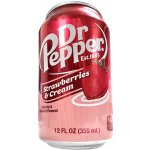 Dr Pepper Strawberries & Cream USA 355 ml – Zboží Dáma