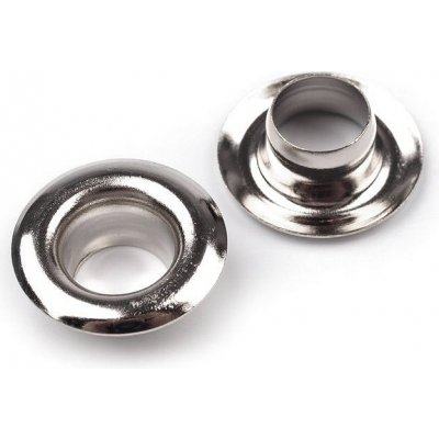 Prima-obchod Průchodky s podložkou vnitřní Ø7 mm / vnější Ø13 mm, barva nikl – Hledejceny.cz