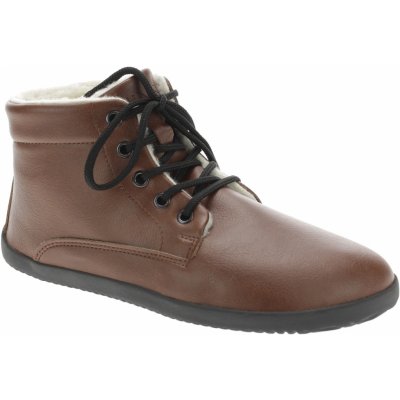 Ahinsa Shoes Winter Ankle light brown – Zboží Mobilmania