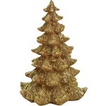 WURM Vánoční stromek zlatý 14x21x14 cm – Hledejceny.cz