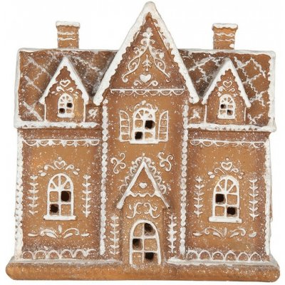 Perníková LED chaloupka Gingerbread Cotti - 21*8*20 cm - Clayre & Eef – Hledejceny.cz