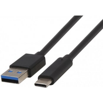 StilGut® CA3BK USB 3.0 a USB Type-C, 1m, černý