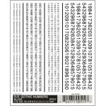 Woodland Scenics propisot čísla Gothic černá DT511 – Zboží Dáma