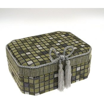 JKBox Cube Green SP291 A19 šperkovnice