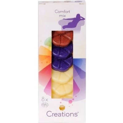 Bolsius vonný vosk Comfort mix 8 ks 52 g – Hledejceny.cz