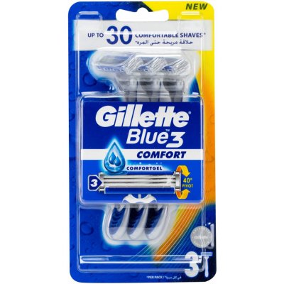 Gillette Blue3 Comfort 3 ks – Hledejceny.cz