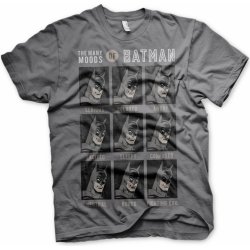 Pánské Tričko Funko pánské tričko Batman Many Moods of Batman šedé