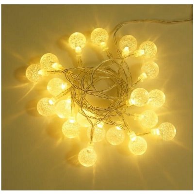 Tesla Lighting LED světelný řetěz Orby, 2 m, teplá bílá VOBA2M-BALL – Hledejceny.cz