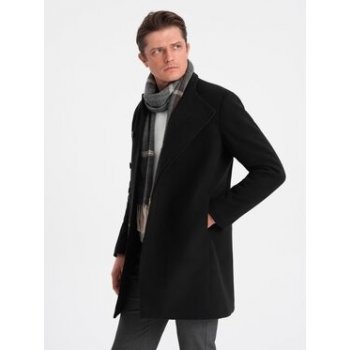 Ombre Clothing pánský kabát Joachim C501 černá