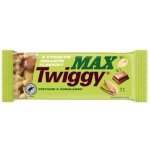 Twiggy Max s pistáciemi polomáčená v čokoládě 35 g – Zboží Dáma