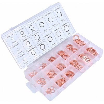 Asta Sada měděných podložek, 150 ks - ATC503 – Hledejceny.cz