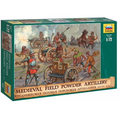 Wargames AoB figurky 8027 Medieval Powder Artillery 1:72 – Hledejceny.cz