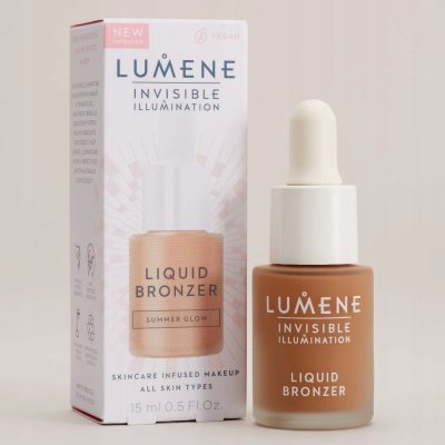 Lumene Invisible Illumination Instant Glow tekutý bronzer Summer Glow 15 ml – Zboží Dáma