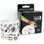 GM rayon kinesiology tape hedvábný love 5 cm x 5 m – Zboží Mobilmania