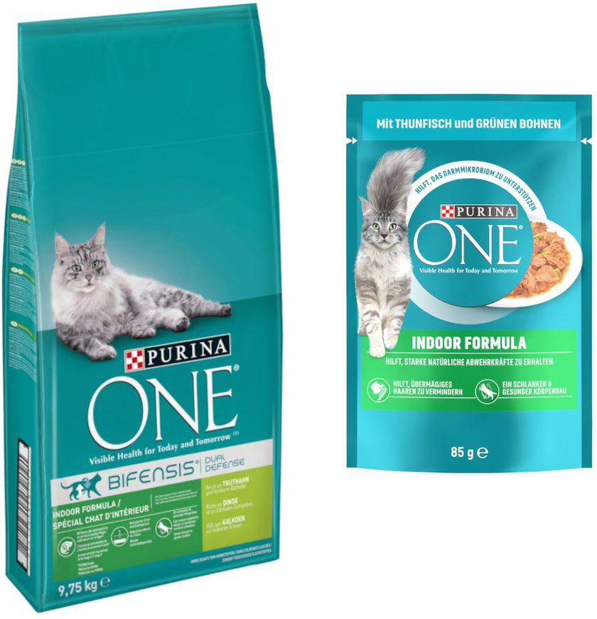 Purina ONE Indoor Formula krůtí 9,75 kg