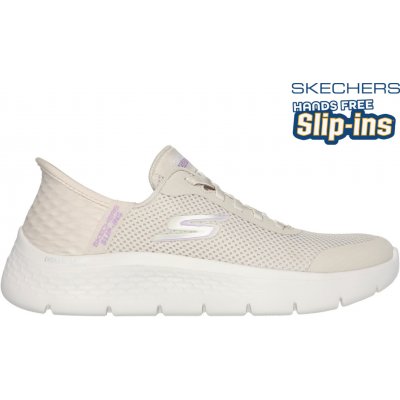 Skechers GO WALK FLEX GRAND ENTRY béžová – Sleviste.cz