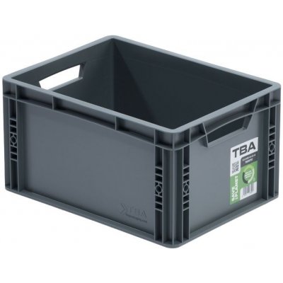 Bauhaus Eurobox 40 x 30 x 22 cm 21 l šedá – Zboží Dáma