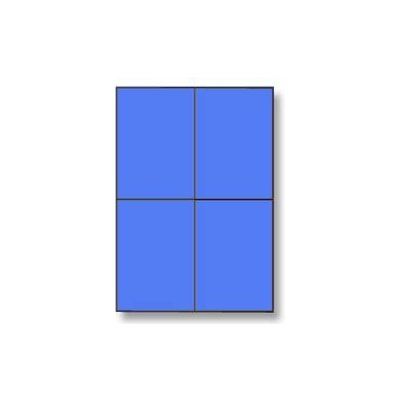 Rayfilm R0123.0922A 105 x 148 mm 400 etiket modré – Hledejceny.cz