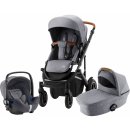 Britax Set Smile III + korba + autosedačka 2020 Frost Grey/Brown