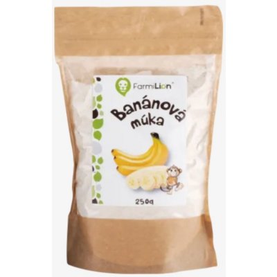 FARMILION Banánová mouka ze zelených banánů 250 g – Sleviste.cz