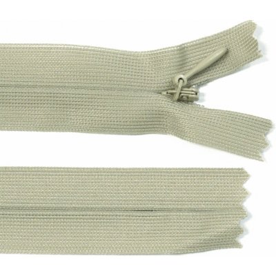 Spirálový zip no.3 skrytý nerozepínací 60cm - více barev color: 695 taupe béžová – Hledejceny.cz