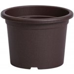 Plastia Květináč Narcis 23 cm čokoláda – Zboží Dáma