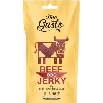 Fine Gusto Hovězí jerky BBQ 25 g