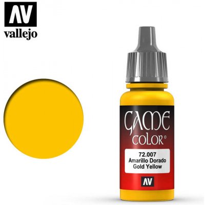 Vallejo: Game Color Gold Yellow 18ml – Zboží Mobilmania