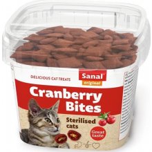 WANPY EUROPE PETFOODS B V Sanal cat snack Kuře a brusinky 75 g