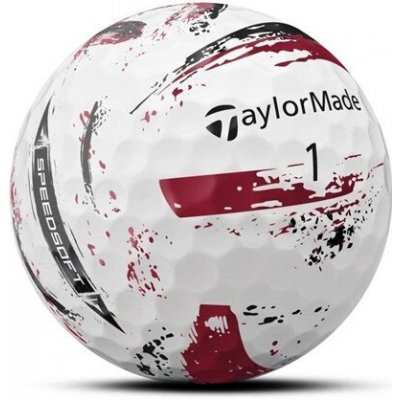TaylorMade SpeedSoft Ink red 1 ks – Sleviste.cz