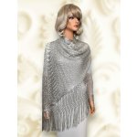 Classic Scarf dámská šedostříbrná šála – Hledejceny.cz