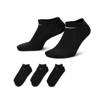 Nike ponožky Everyday Lightweight No Show 3 pack 010BlackWhite