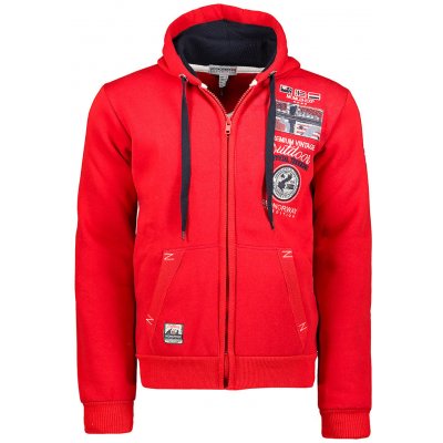 GEOGRAPHICAL NORWAY mikina GOTHAM MEN 110 BS2 červená