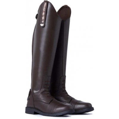 Horze Vysoké jezdecké boty Verona Černá – Zboží Dáma