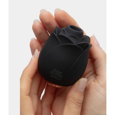 Fifty Shades of Grey Suction Rose Black – Zboží Dáma