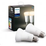 Philips Hue BT LED 9.5W teplá bílá 2 ks stmívatelná LED žárovka E27 806lm 2700K – Zboží Mobilmania