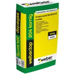 Weber Minerální omítka Webertop 204 škrábaná 3 mm střednězrnná 25 kg – Zboží Mobilmania