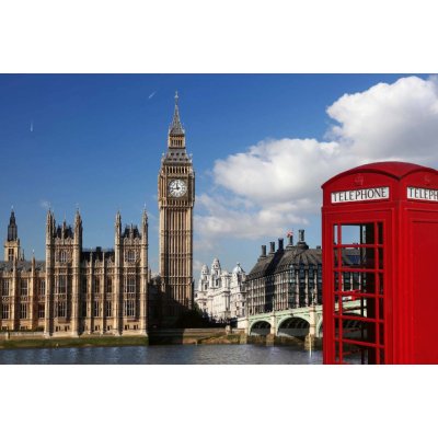 Dimex MS-5-1130 Vliesová fototapeta Big Ben v Londýně rozměry 375 x 250 cm – Zboží Mobilmania