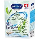 Fresh Air Prací prášek na bílé prádlo Lily of the valley 1 kg – Zboží Dáma