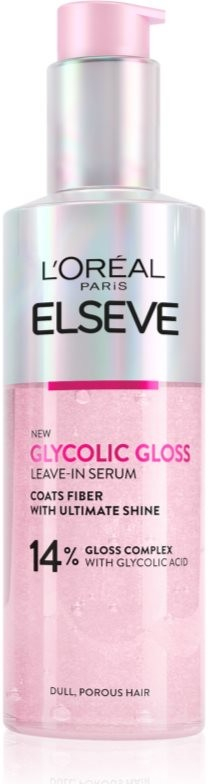 L\'Oréal Paris Elseve Glycolic Gloss bezoplachové sérum s kyselinou glykolovou 150 ml
