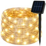 Gardlov 24007 Světelný řetěz solární 150 LED IP44 15 m teplá bílá – Sleviste.cz